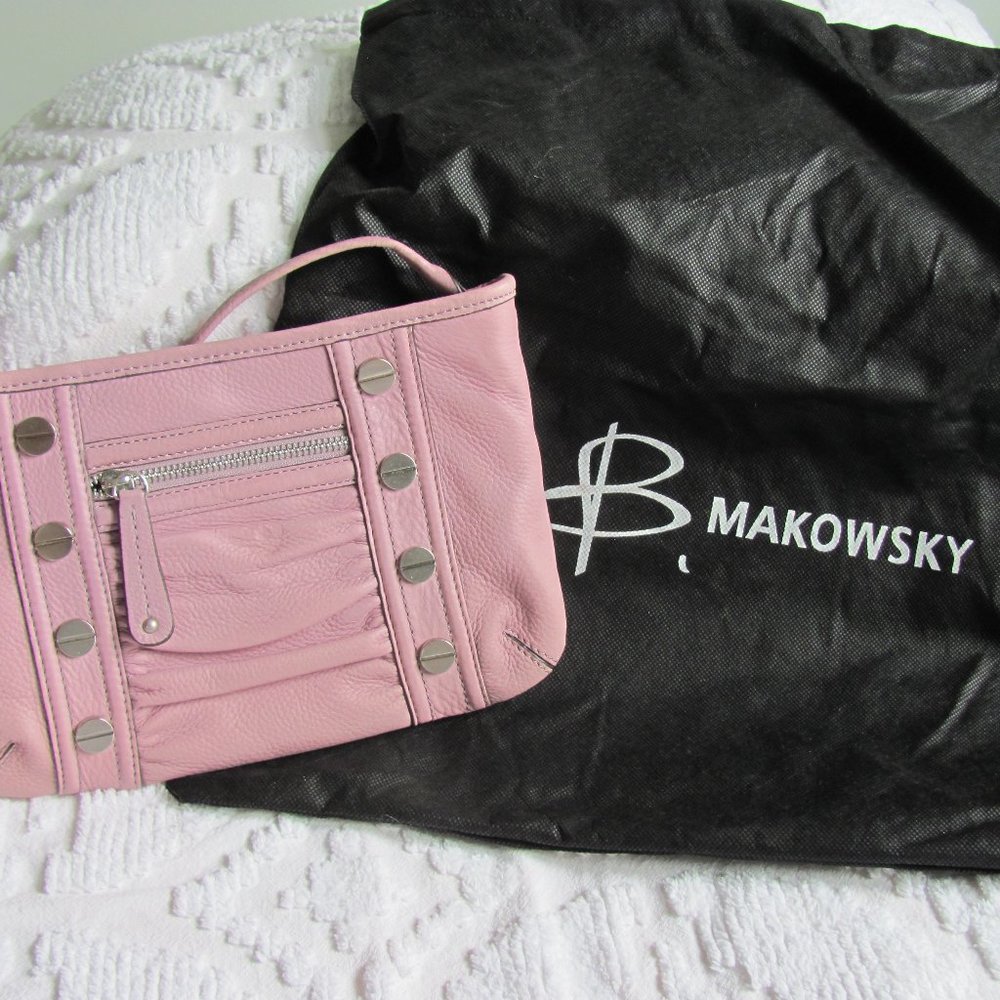 B Makowsky Lavender Crossbody